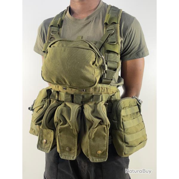 Blackhawk Harnais tactique complet modulable verte olive -Type chest Rig / Ceinture de combat