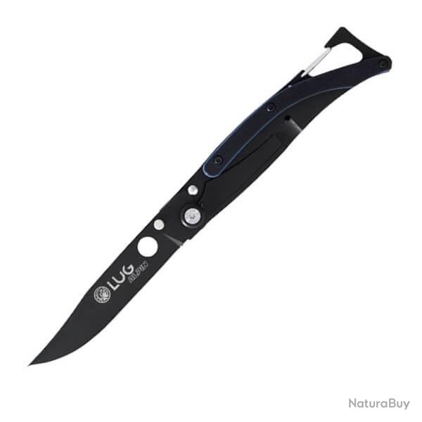 LUSP1TBB Couteau pliant LUG "Alpin Titanium" manche G10 noir/bleu