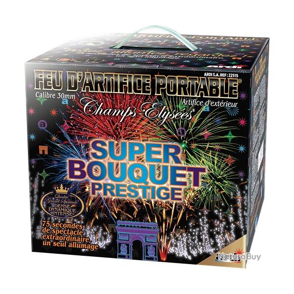Feu d'artifice portable Ardi SUPER BOUQUET PRESTIGE 75sec