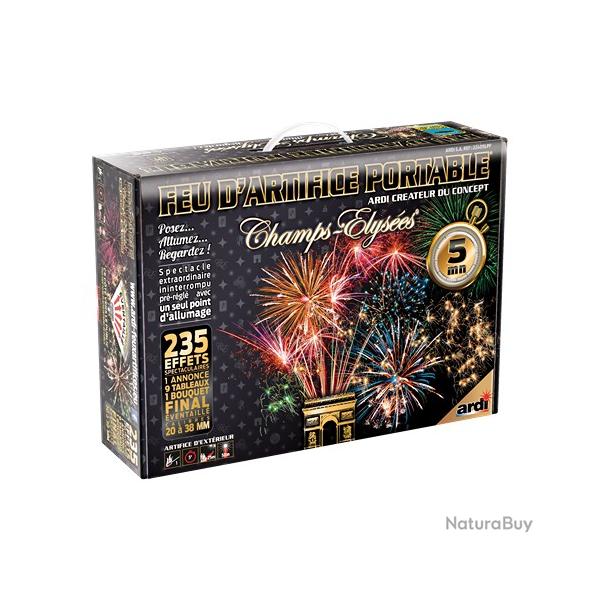 Feu d'artifice portable Ardi LPF CHAMPS ELYSEES 5 minutes