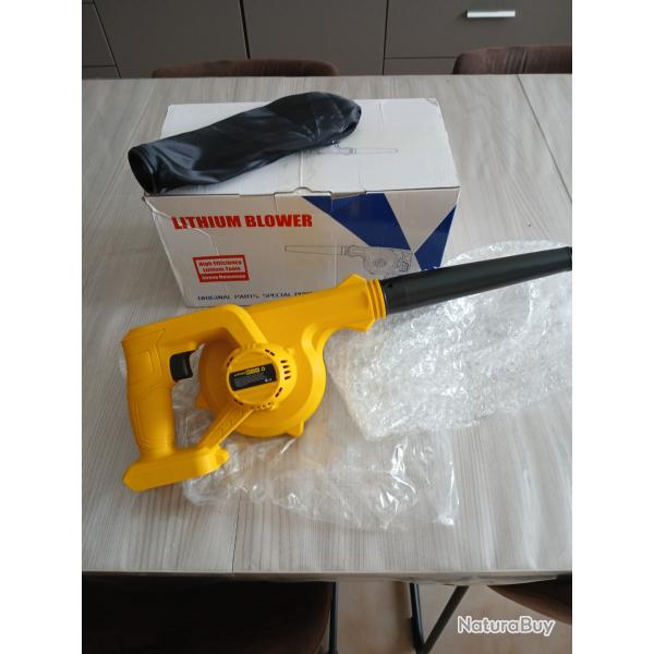 Souffleur/aspirateur pour batterie Dewalt 18V/20V