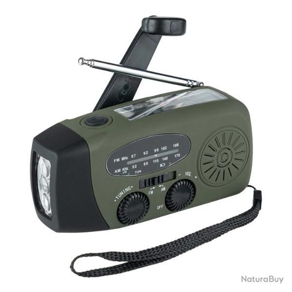 Radio d'Urgence � manivelle  - Survie et Outdoor