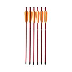 Lot de 6 fl&egrave;ches en aluminium 20" EK Archery pour arbal&egrave;tes