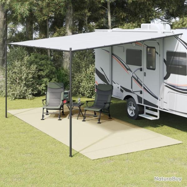 Tapis de tente cr�me 5x2,5 m