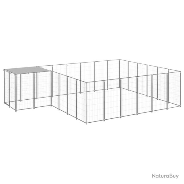 Chenil Argent� 12,1 m� Acier