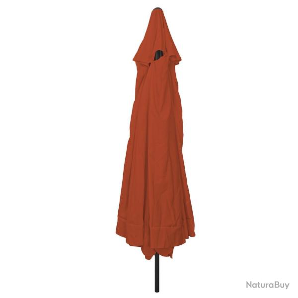 Parasol de jardin�395x245 cm Terracotta