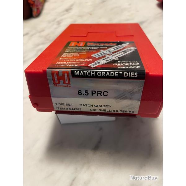 Jeux d'outils Hornady Match Grade 6.5 PRC