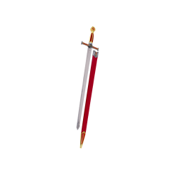 &Eacute;p&eacute;e de Cadet Templier Amont S0235A - R&eacute;plique D&eacute;corative avec Fourreau