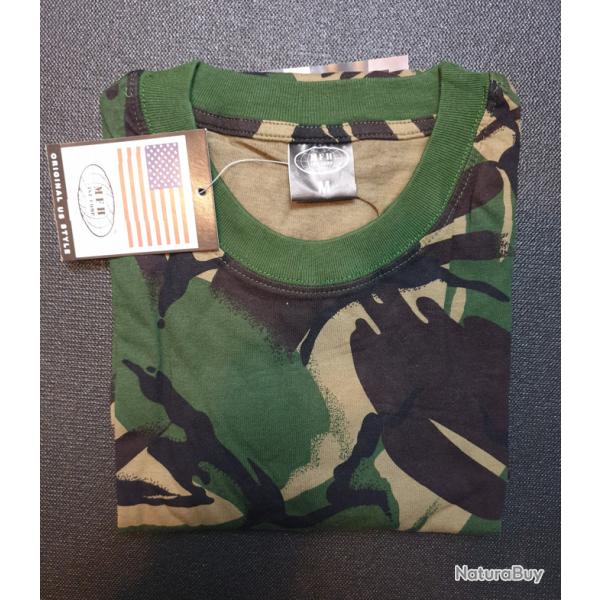 MFH T-Shirt Anglais Camo DPM Taille M Neuf