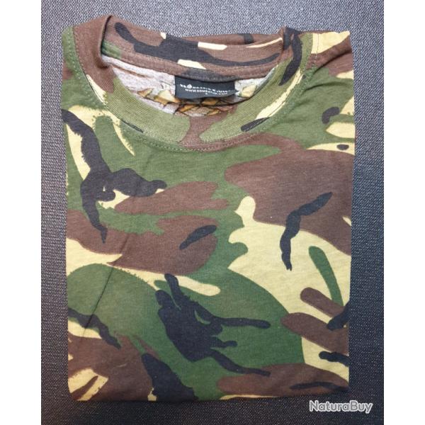 Kombat.Uk T-Shirt Anglais Camo DPM Taille L Neuf