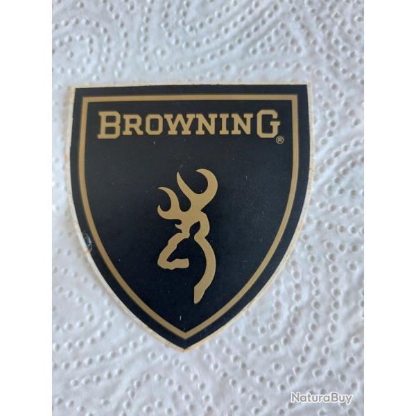VEND AUTOCOLLANT BROWNING NEUF.
