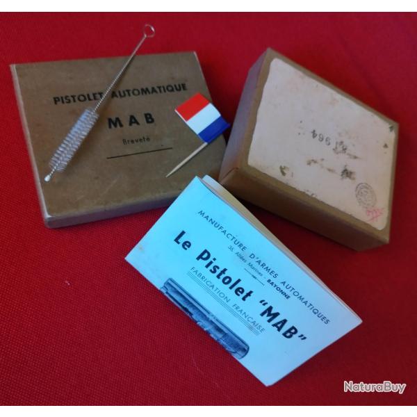 Bo�te +notice+ecouvillon MAB 6,35