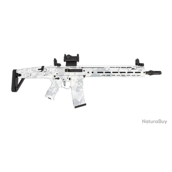 Carabine PSA Custom Jakl 5.56, canon 14,5" avec cache-flamme soud� - d�tente PSA Custom Flatbow - Ro