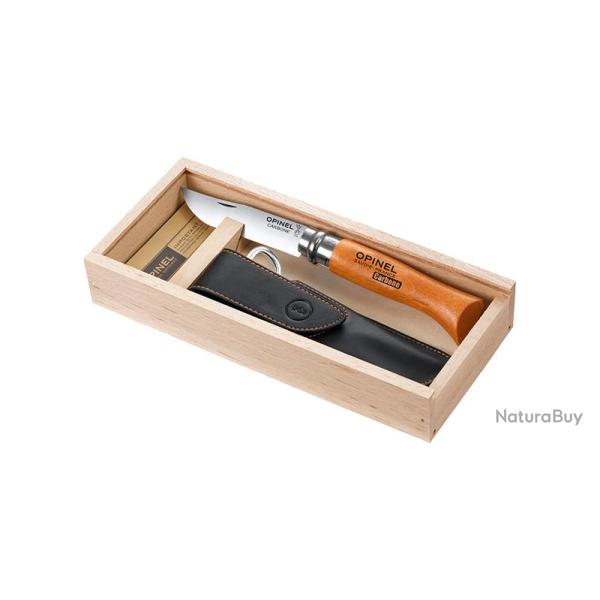 Couteaux pliants Plumier Carbone n�08 H�tre Opinel