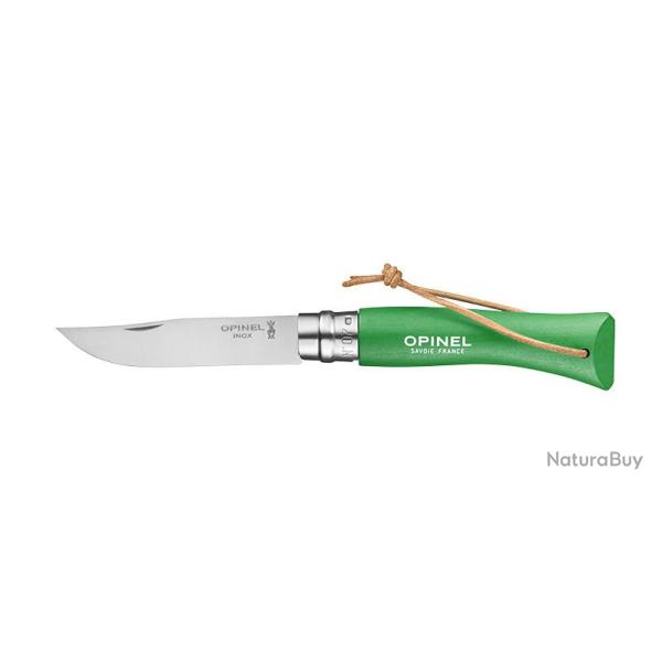 Couteaux pliants Baroudeur N�07 Inox Vert prairie Opinel