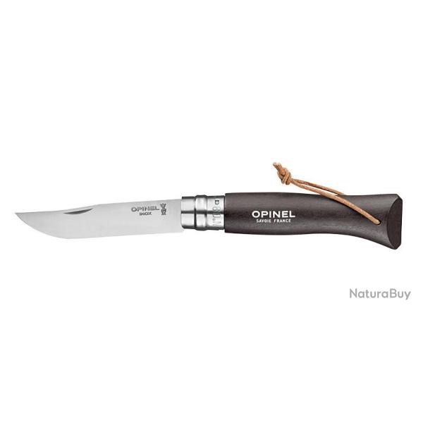 Couteaux pliants Baroudeur N08 Inox Noir Brun Opinel