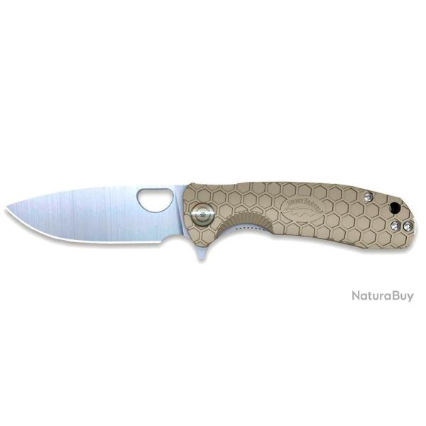 Couteaux pliants Flipper Medium Tan Honey Badger