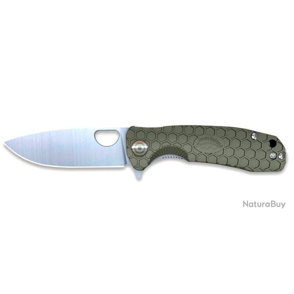 Couteaux pliants Flipper Small Green Honey Badger