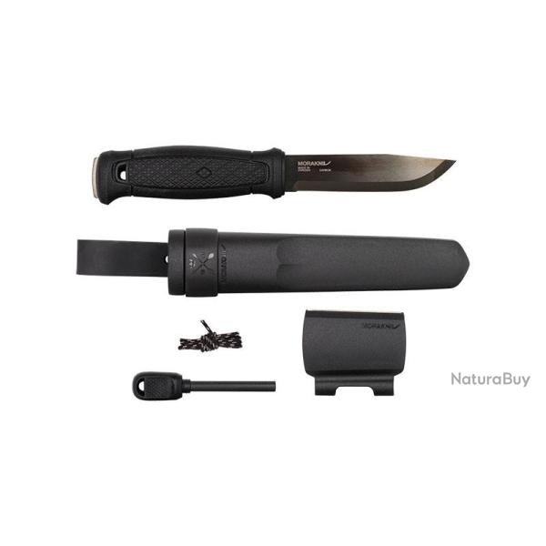 Couteaux fixes Garberg BlackBlade� avec Kit de survie Morakniv