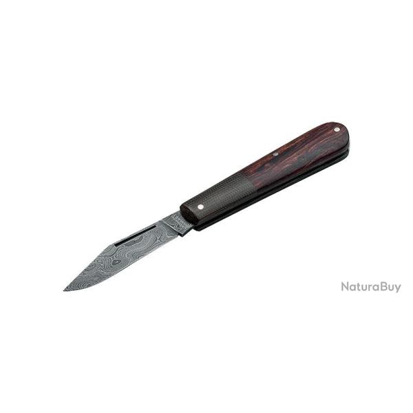 Couteaux pliants Barlow Integral Leopard � Damas Boker