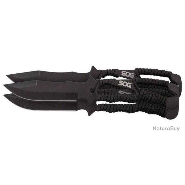 Couteaux fixes Throwing Knives - Pack de 3 SOG