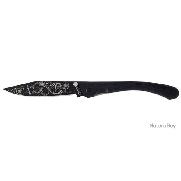 Couteaux pliants C63 Volutes Noir Lug