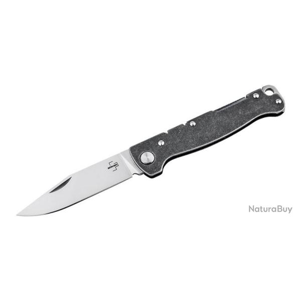 Couteaux pliants Atlas Backlock Clippoint Boker Plus