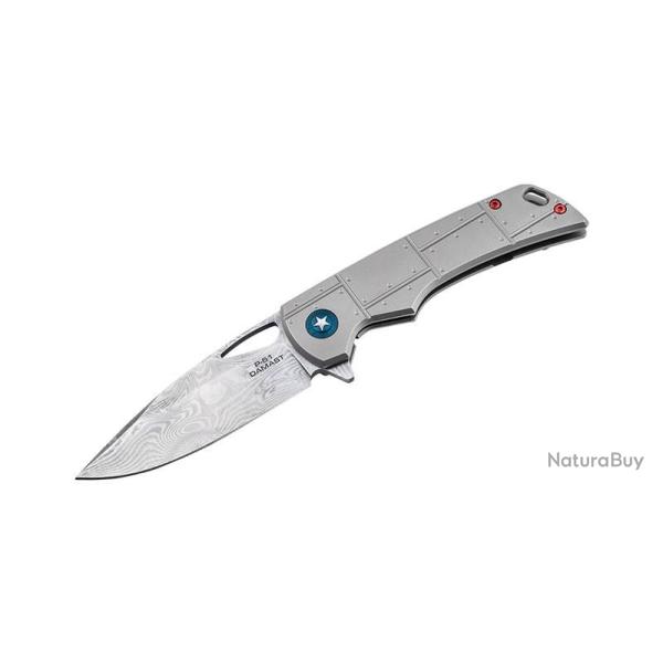 Couteaux pliants P-5 Damast Boker Plus