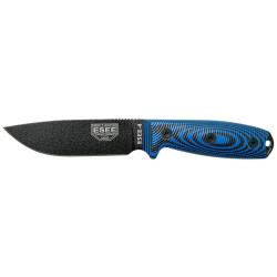 Couteaux fixes ESEE-4 - Lame Noire - Bleu/Noir ESEE