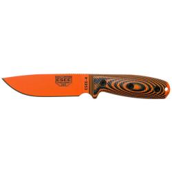 Couteaux fixes ESEE-4 - Lame Orange - Orange/Noir ESEE