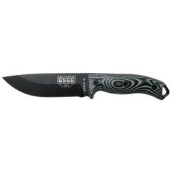Couteaux fixes ESEE-5 - Lame Noire - Gris/Noir ESEE