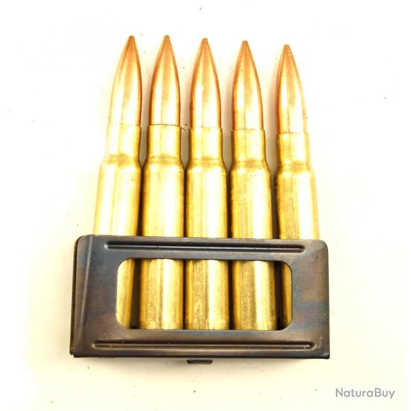 Clips 5 coups pour fusil italien carcano en calibre 8x57 is