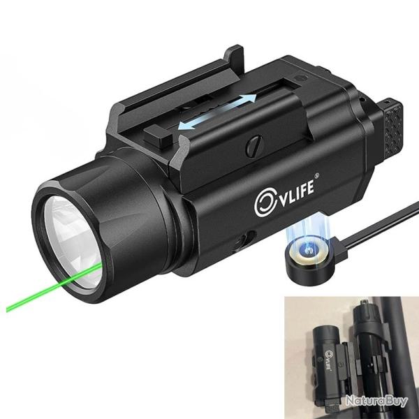 Combo et lampe LED 1500 Lumen et pointeur laser int�gr�