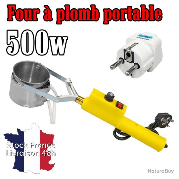 Four � plomb portable � puissance ajustable - 500W - Stock France