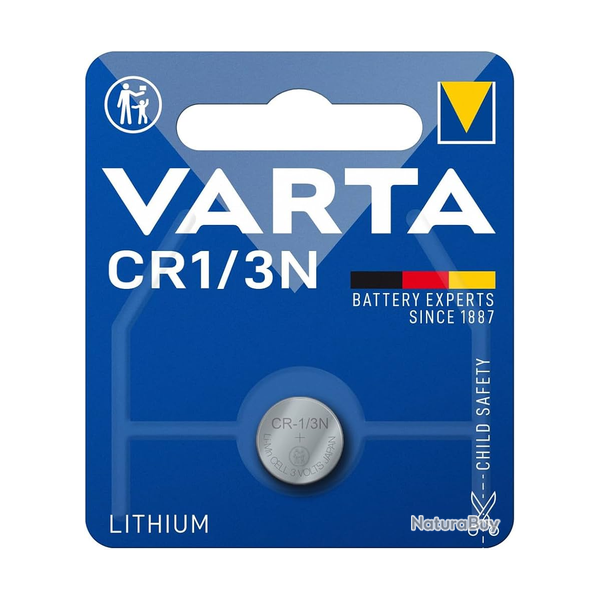 PILE LITHIUM CR1/3N BLISTER X1-10 BLISTERS MINIMUM