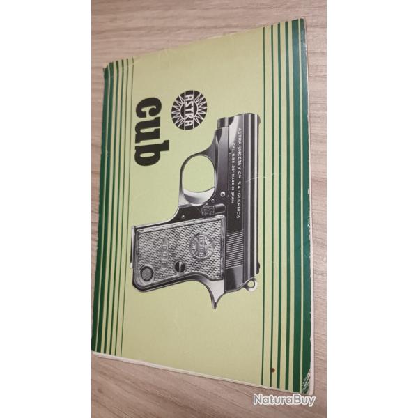 Notice Astra Cub cal - 6.35