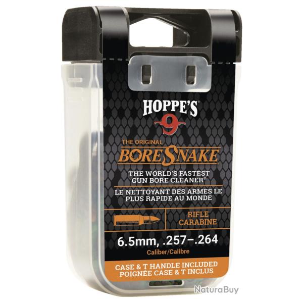 CORDON DE NETTOYAGE CARABINE HOPPES BORESNAKE DEN BORDEAUX/BLEU CAL. 10,5 / .44 / .45-70 / .458W / .