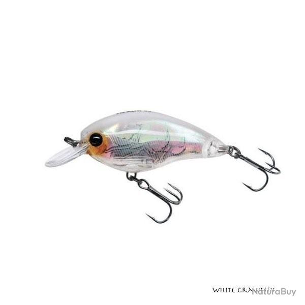 Poisson Nageur Yo-Zuri 3DR Shallow Crank 5 cm White Crawfish