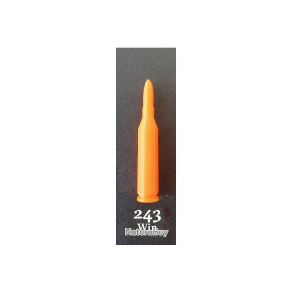 Douille Amortisseur, fausses cartouche 243 Winchester et autres