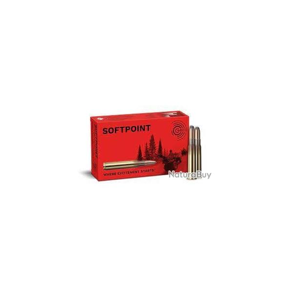 Munition Geco 8x57 JRS Demi-blind�e Softpoint 12g 185 gr x2 boites