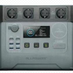 Portable Power Station (4000 W ),2400w  4 prises de courant alternatif, batterie de stockage