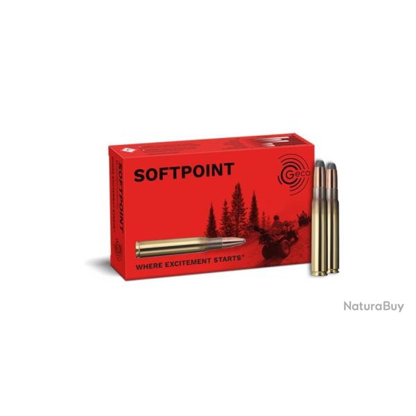 Munition Geco 9.3x62 Demi-blind�e Softpoint 16.5g 255gr x2 boites