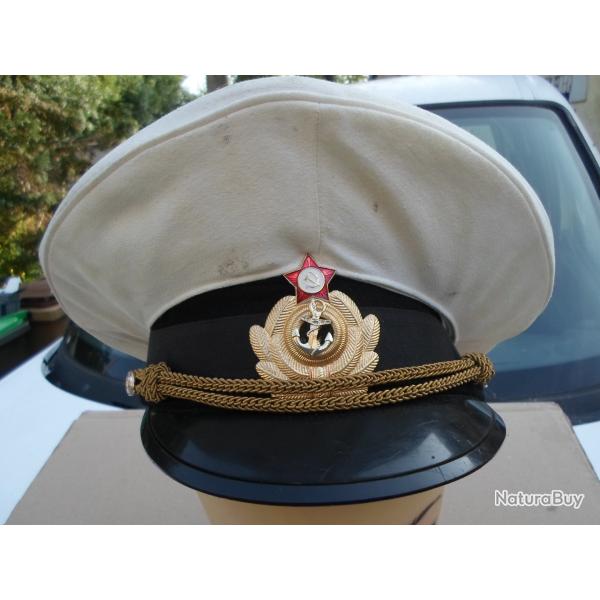 CASQUETTE MARINE  OFFICIER MARINE RUSSE