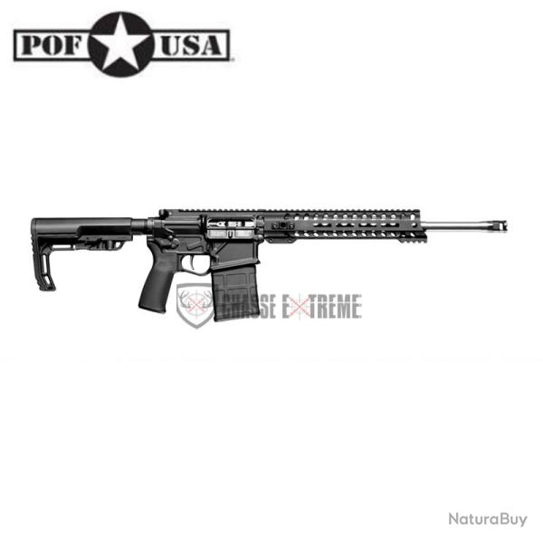Carabine PATRIOT ORDNANCE FACTORY Rogue 16,5'' Stainless DGI ADJ Cal 308 Win Noir