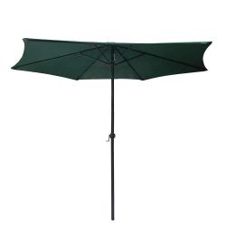 Parasol Rond &Oslash; 2,70 m polyester 160 g/m&sup2; vert