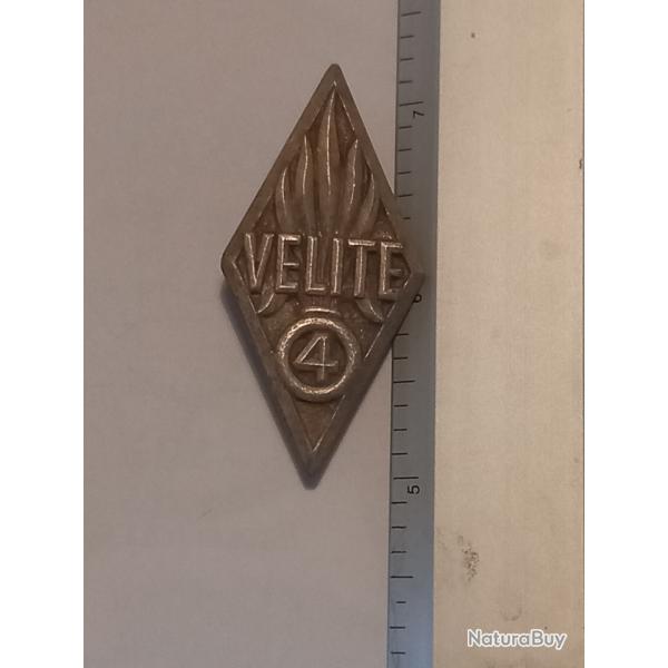 Insigne du 4�me r�giment �tranger d'infanterie (4�me REI)