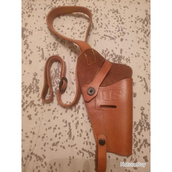 �tui , Holster de poitrine pour colt US  en reproduction    A25