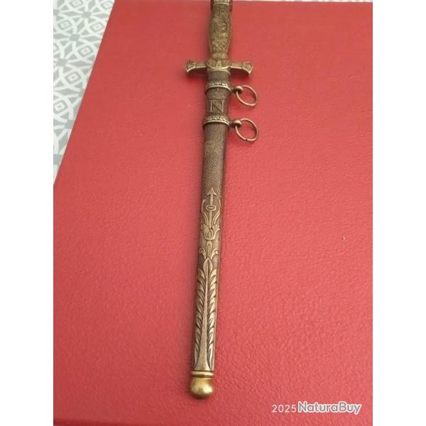 reproduction dague de Napol�on 1er 1809