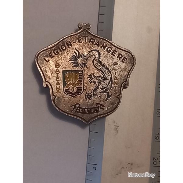 Insigne de la section des bateaux pliants de la 1�re compagnie d'�tat-major de la L�gion �trang�re