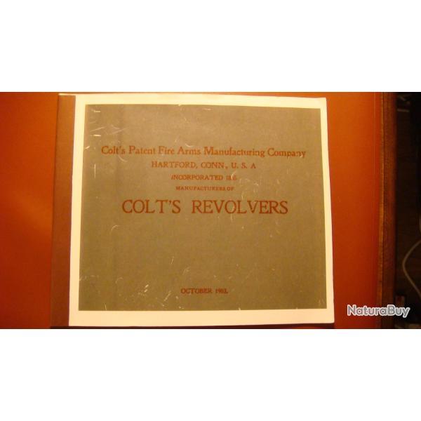 COLT'S REVOLVERS  Reprinted by CORNELL PUBLICATIONS OCTOBER 1903